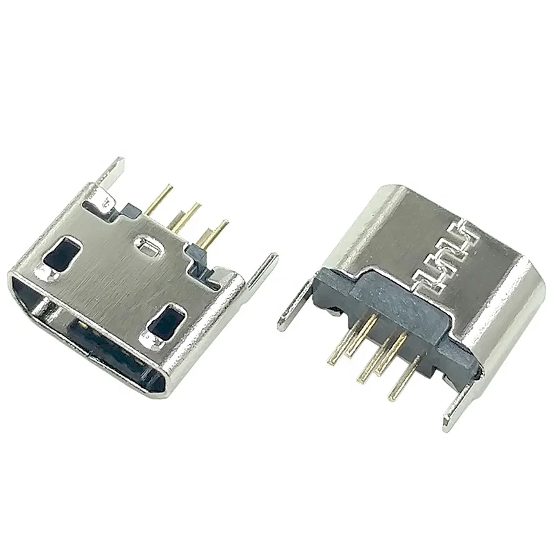 Direct Manufacturer 5 Pin USB Female Connecter Micro USB Connector IP68 Iphone connector