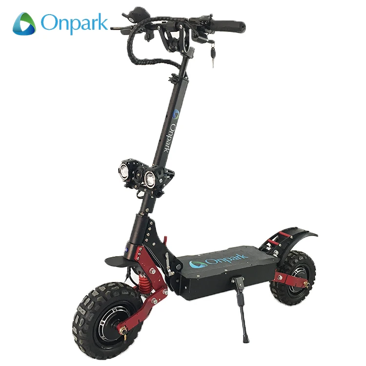 

5600w 60v commercial adult cross country 11inch electric scooter with seat