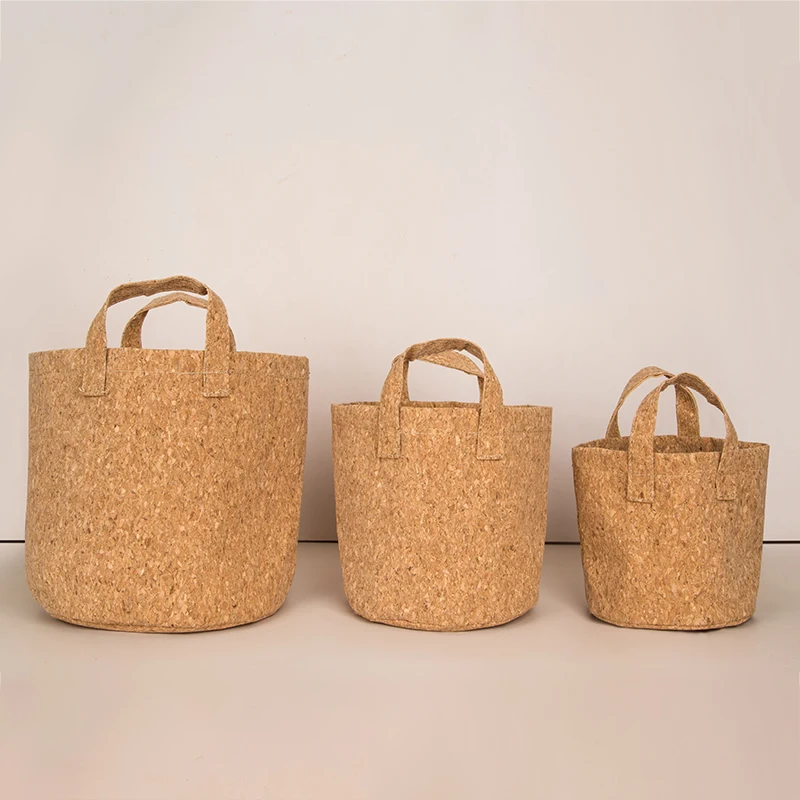 

2021 Hot Selling Wood-Like Style Eco-Friendly Material Flower Pot Cover Set, (can be customized)