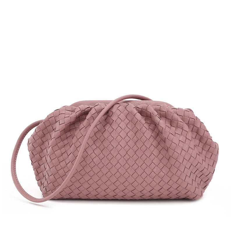 

2021 Soft Cloud Bags for Women Wove Leather Shoulder Cross body Bag Luxury Designer Handbags Clutch Ins Chic Hobo Bags