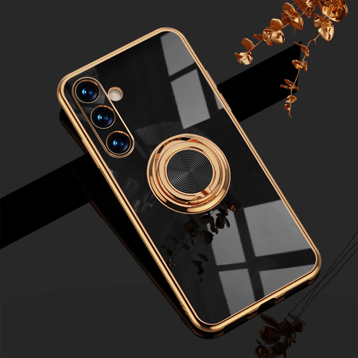 

fashion designer Mobile Phone Case 360 rotation ring holder tpu for Samsung A14 A54 A24 A34