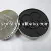round metal soap box for bath ware