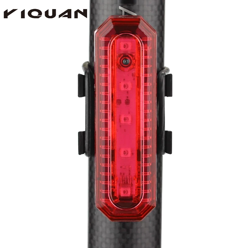 

Best Seller Night Riding Rechargeable Usb Bicycle Tail Light Waterproof bicycle Tail light, As shown