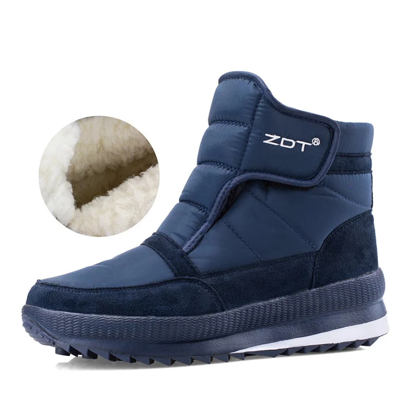 

Winter cotton boots thickened high-top casual men and women big cotton shoes non-slip to keep warm snow boots