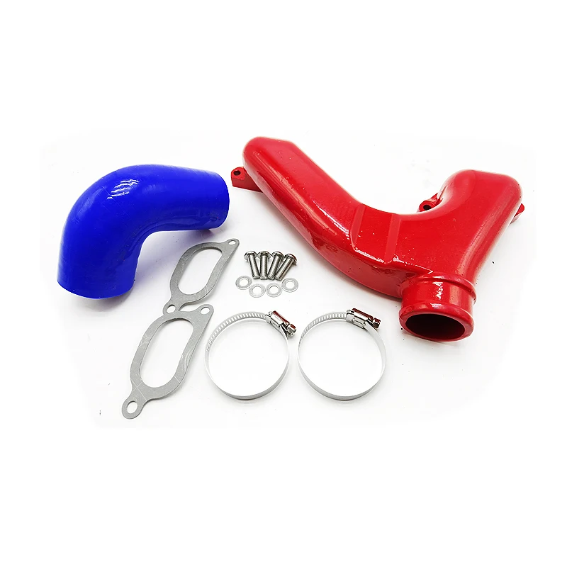 Top Mount Intercooler Y Pipe For 0207 Subaru Impreza Wrx Ej205 Ej255