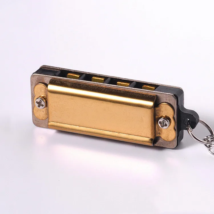 

4 hole 8 tone free harmonica music score advertising children necklace small harmonica, Multiple