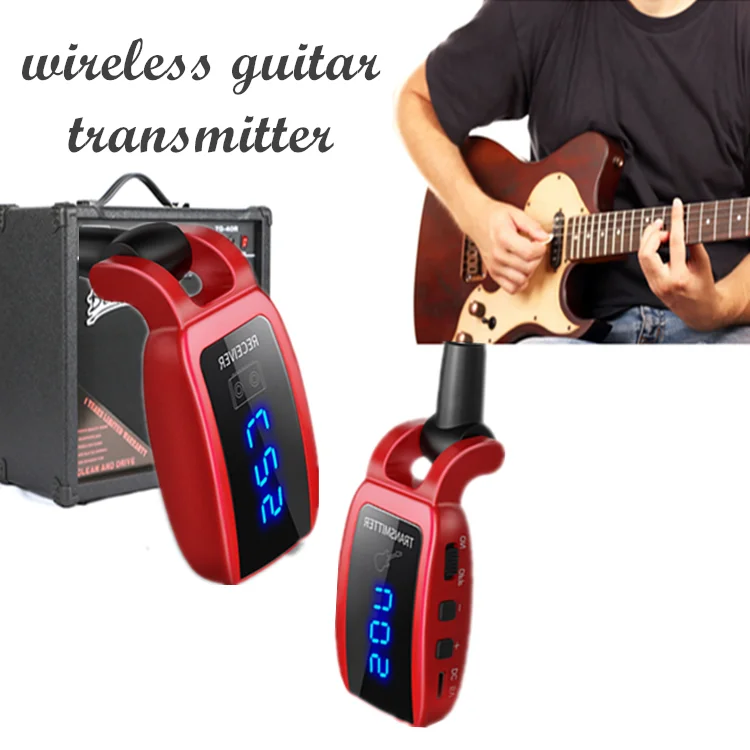 

High quality good price UHF Guitar Wireless System Transmitter wireless guitar transmit system