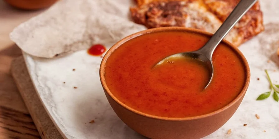 Thai street food with sweet sauce
