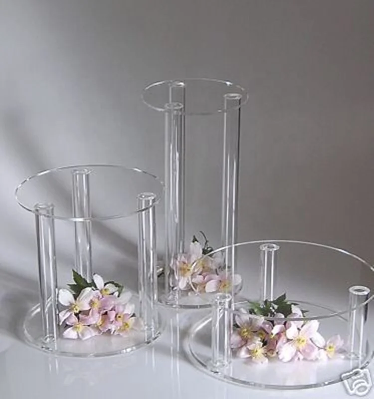 

Free shipping)Clear Acrylic Floor Vase Flower Stand , Wedding Column Geometric Centerpiece Vases Home Decoration sunyu3095, Sliver or gold mental