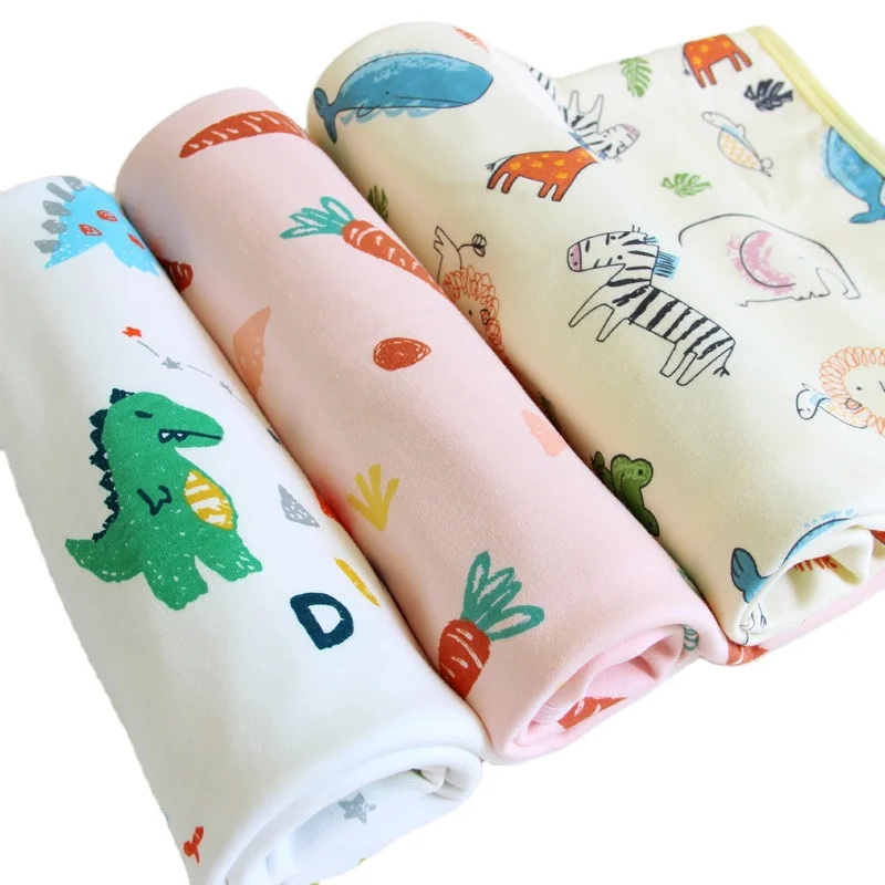 

Reusable Baby Changing Mats Cover Baby Diaper Mattress Diaper for Newborn Cotton Waterproof Changing Pats Play Mat, Customized color, many as the picture show