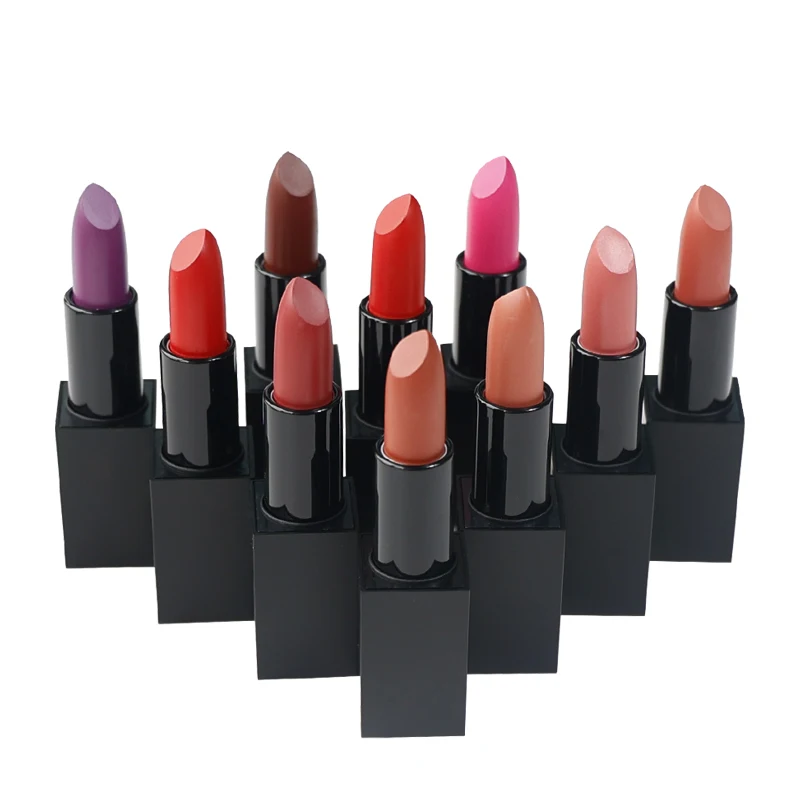 

Cosmetics 21 colors private label Waterproof nude lipstick