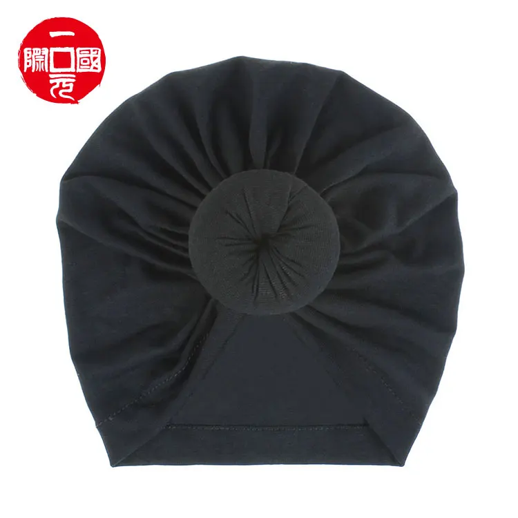 

Spring Summer European and American donut hood turban hat