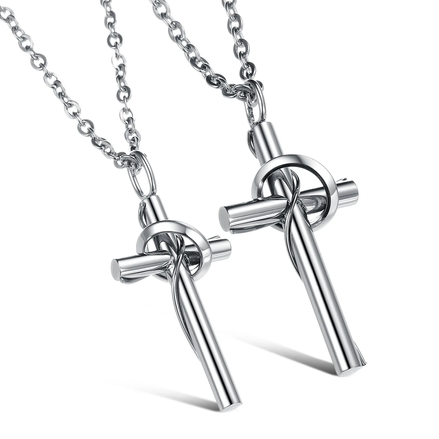 

Energinox retro Wholesale lovers Christian Jesus Christ Stainless Steel Cross Pendant Jewelry