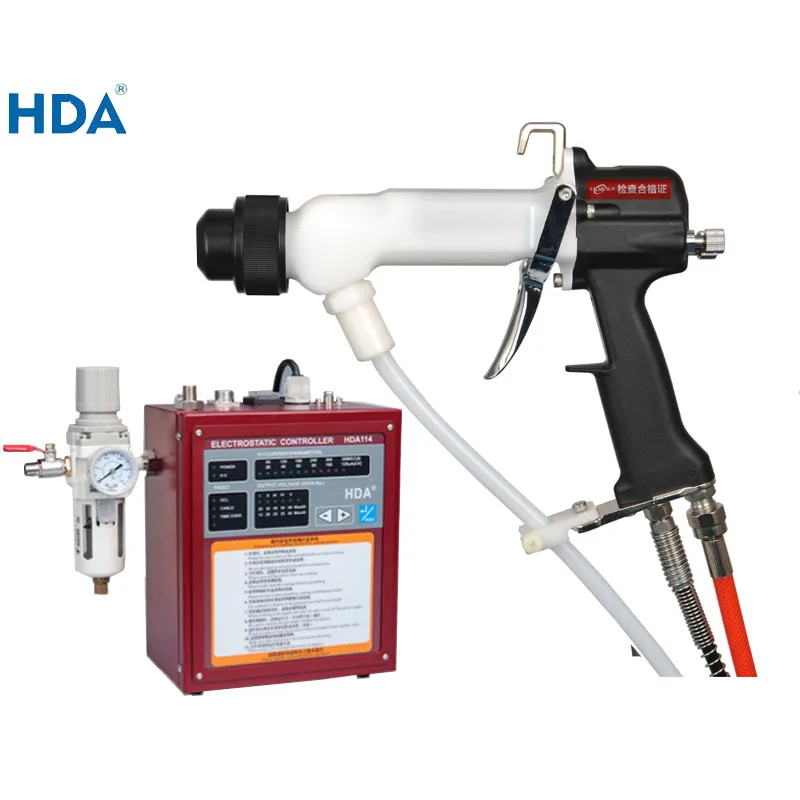 

spraying coating machine HDA -1020 High efficiency Liquid Electrostatic HVP air paint spray gun