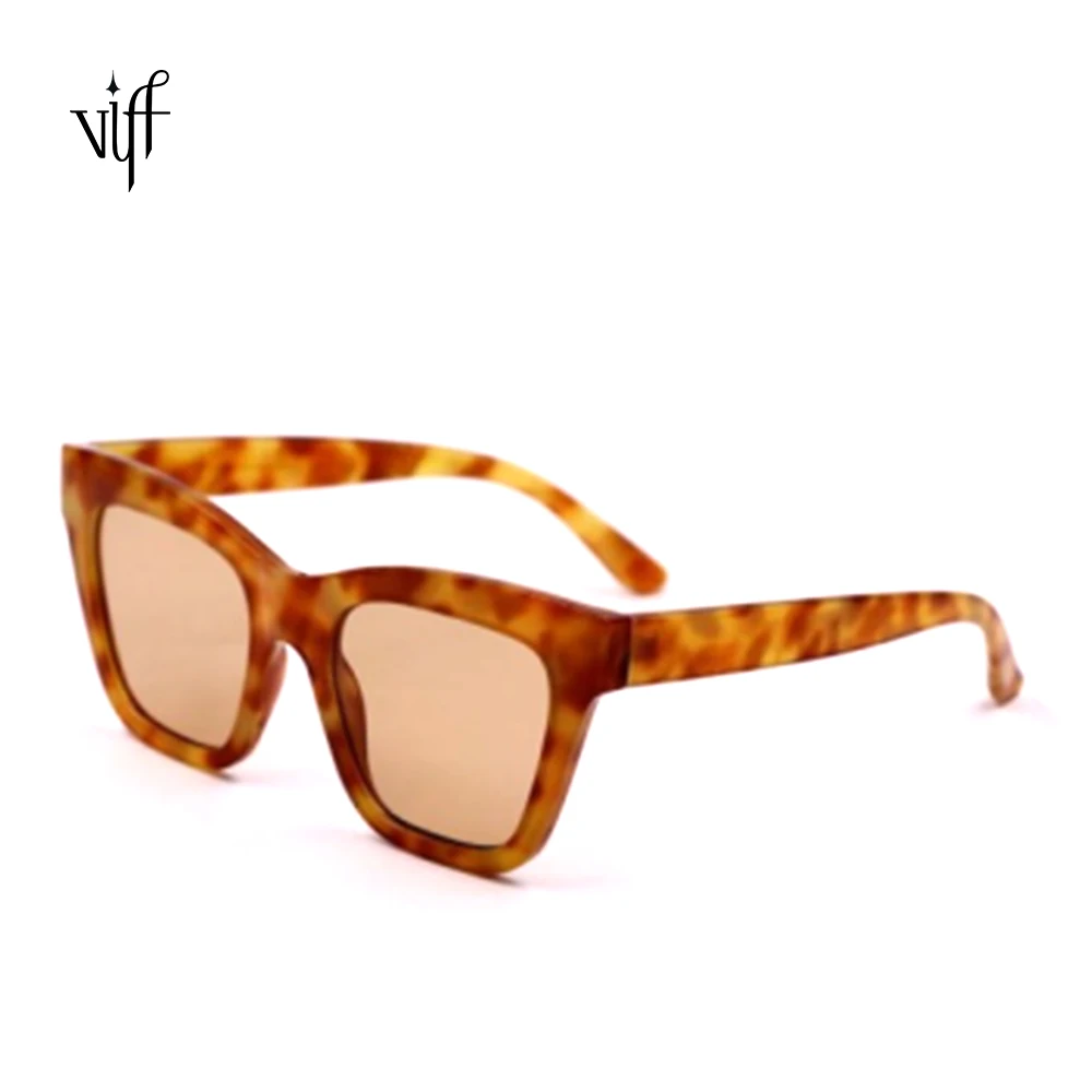 

VIFF HP18446 Tortoiseshell style 2021 Women Sunglasses OEM Stock Fashion Women Tortoiseshell Sunglasses 2021