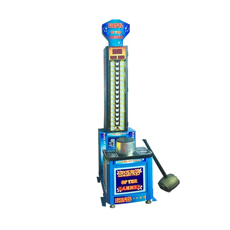 Threeplus Coin Operated king of Hammer Arcade Hitting Game Machine for Sale