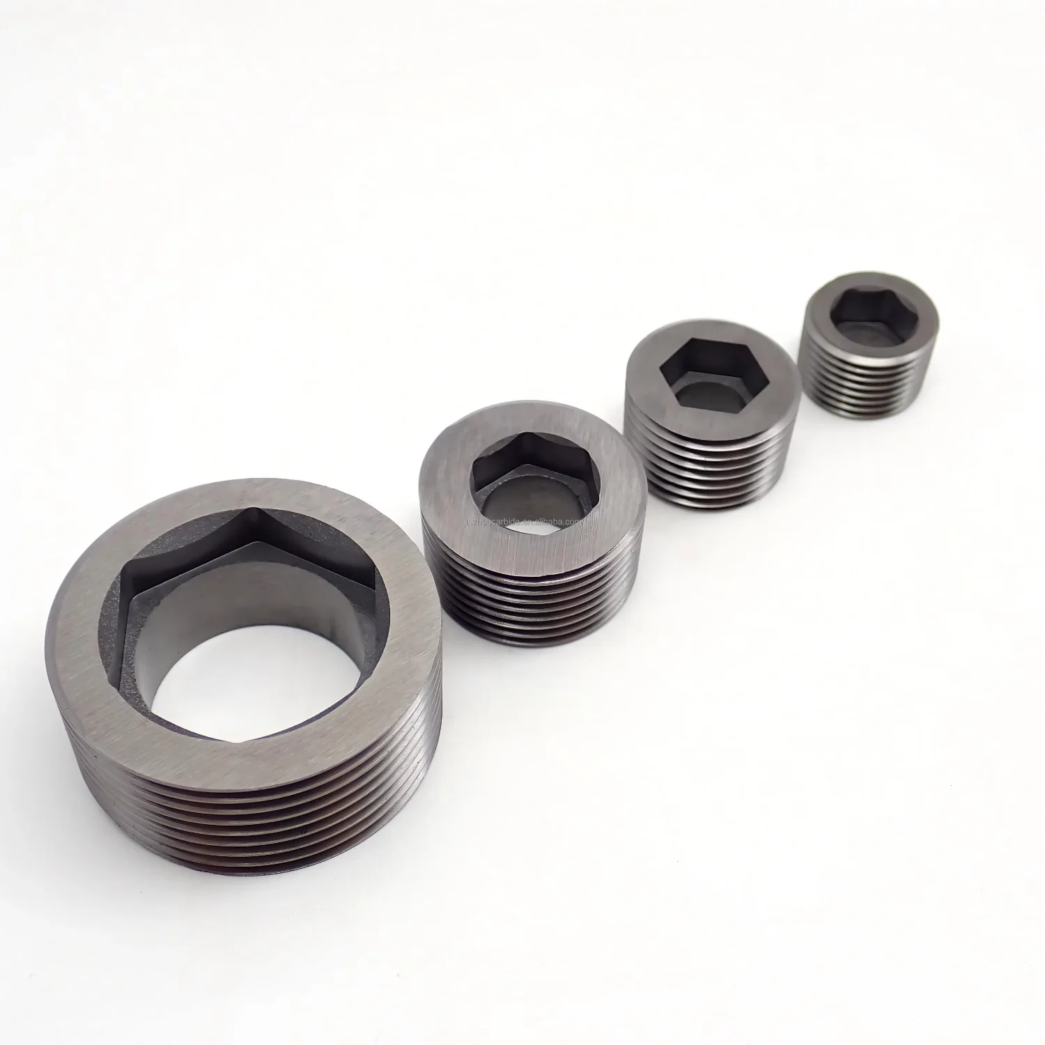 High Pressure Cemented Carbide Inner Hexagonal Thread Nozzle for PDC Drill Bit Oil Gas Drilling Jet Wear Spare Parts Factory