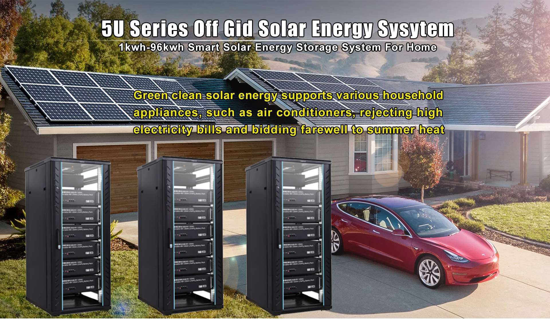 Inverter Off Grid Solar Power Panel System 30kw Solution For House