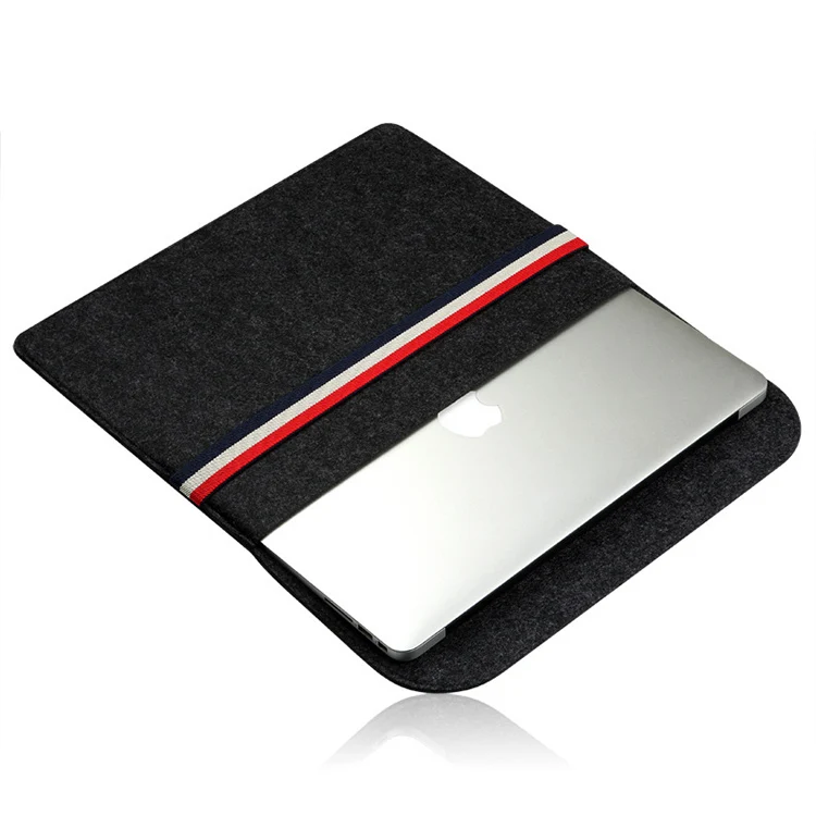 

Portable 11Inch Gray Felt Tablet Sleeve Bag Carrying Case Fits Laptop For Working Ipad Bag