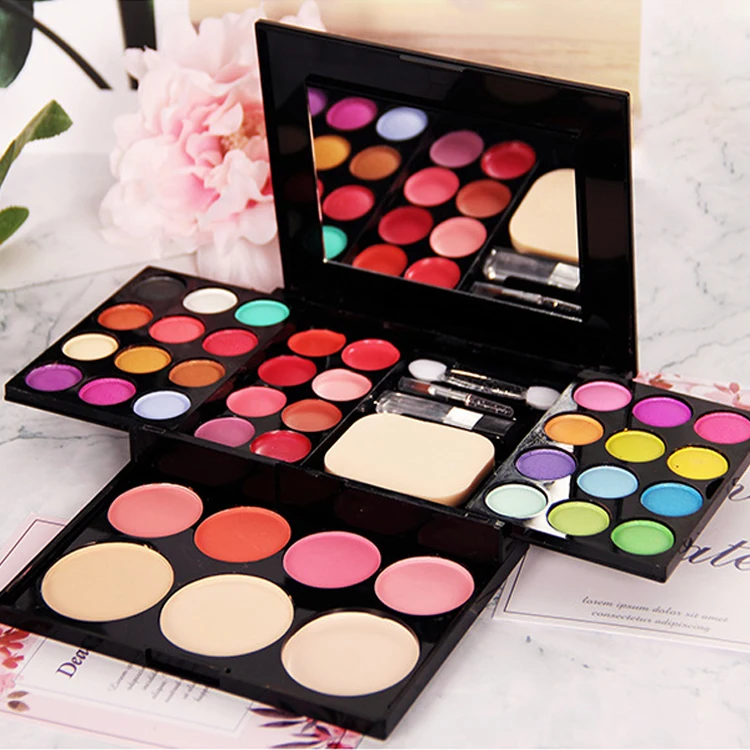 

Factory wholesale Private Label makeup set all in one makeup kit box for professionals full set, Mixed