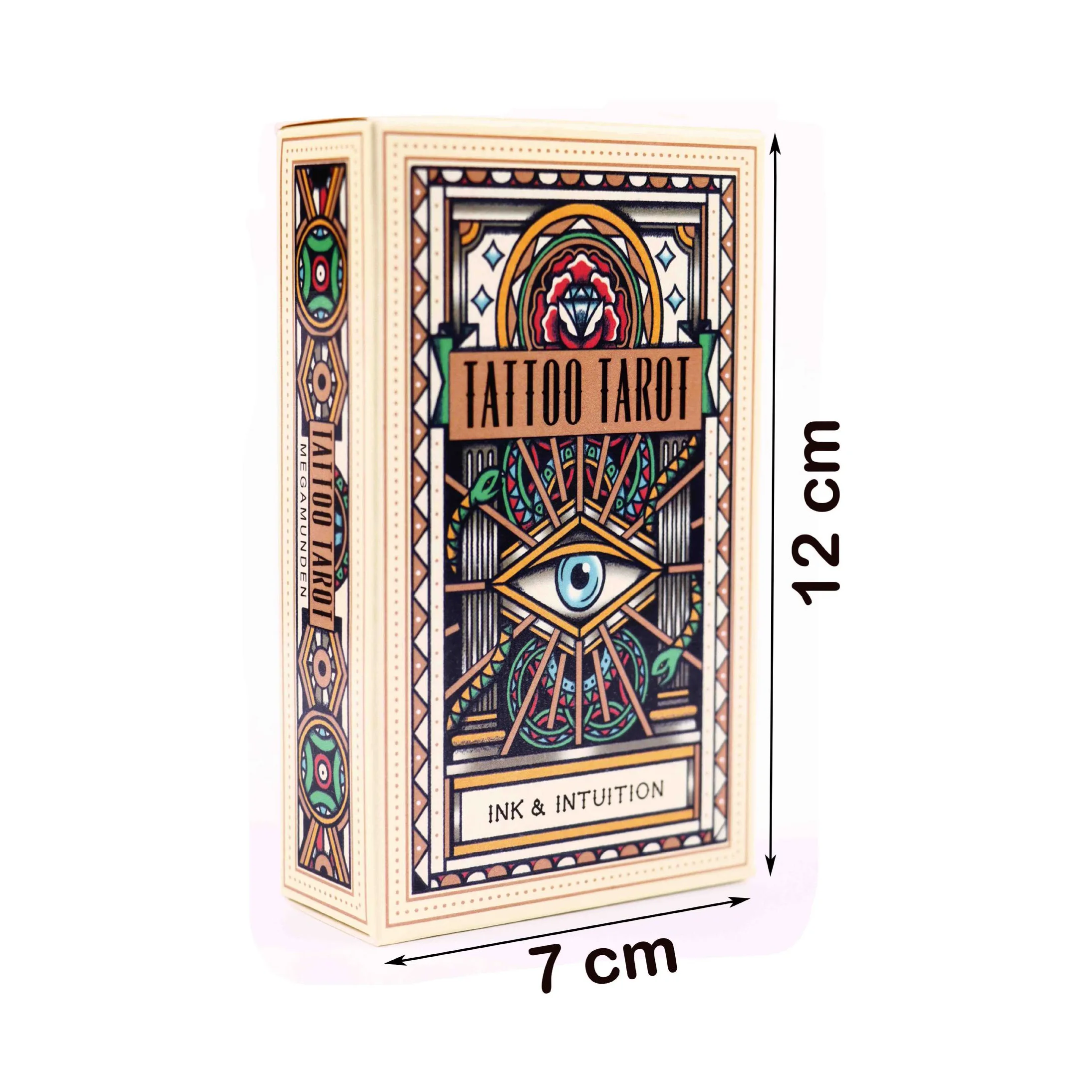 

78 Tarot Cards Tattoo Tarot Ink & Intuition Cards Beautifully ilustrated Set Of Featuring Vintage Tattoo Deck Tarot Game