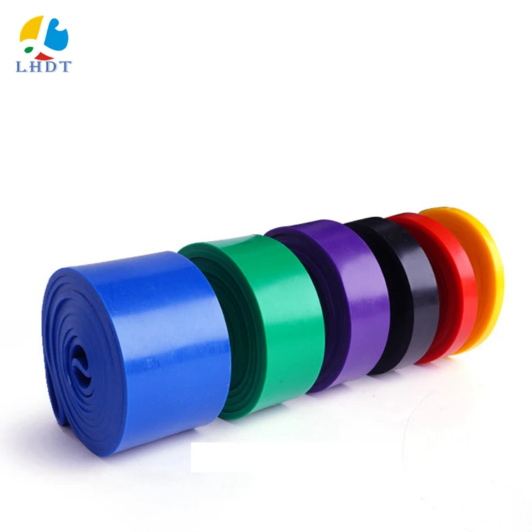 

Wholesale high tension GYM exercise 5 colors mini resistance loop set yoga elastic band, Optional