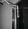 Frameless 304 Stainless Steel Pivot Tempered Glass Shower Bath Room (KK8011)
