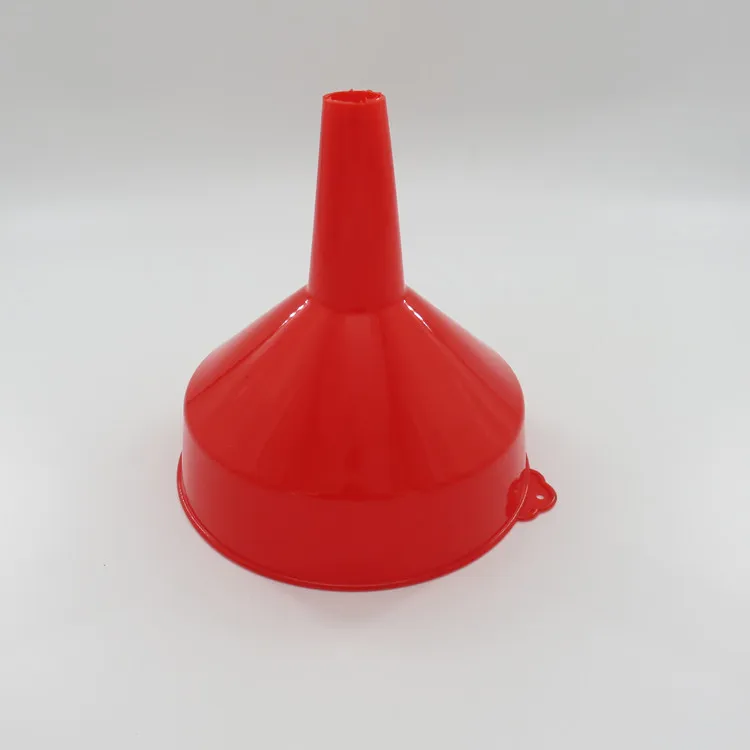 200毫米直径红色圆形漏斗和细纱网过滤器