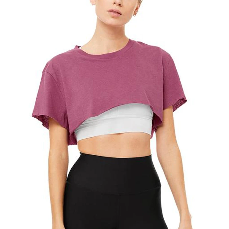 blank crop tops