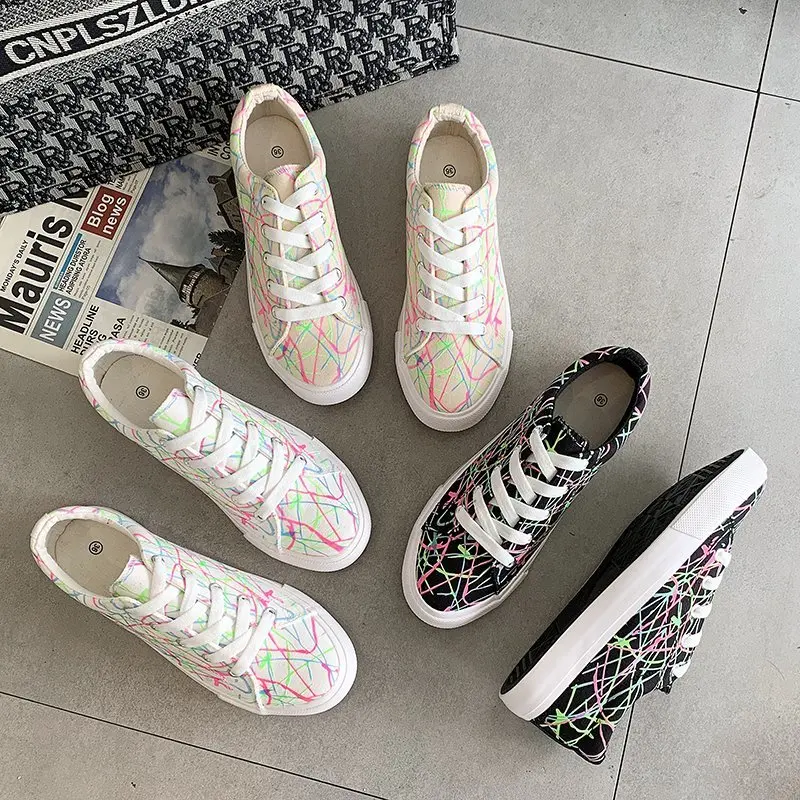

Brand new shoes Flats canvas sneakers for girls Casual Shoes with high quality