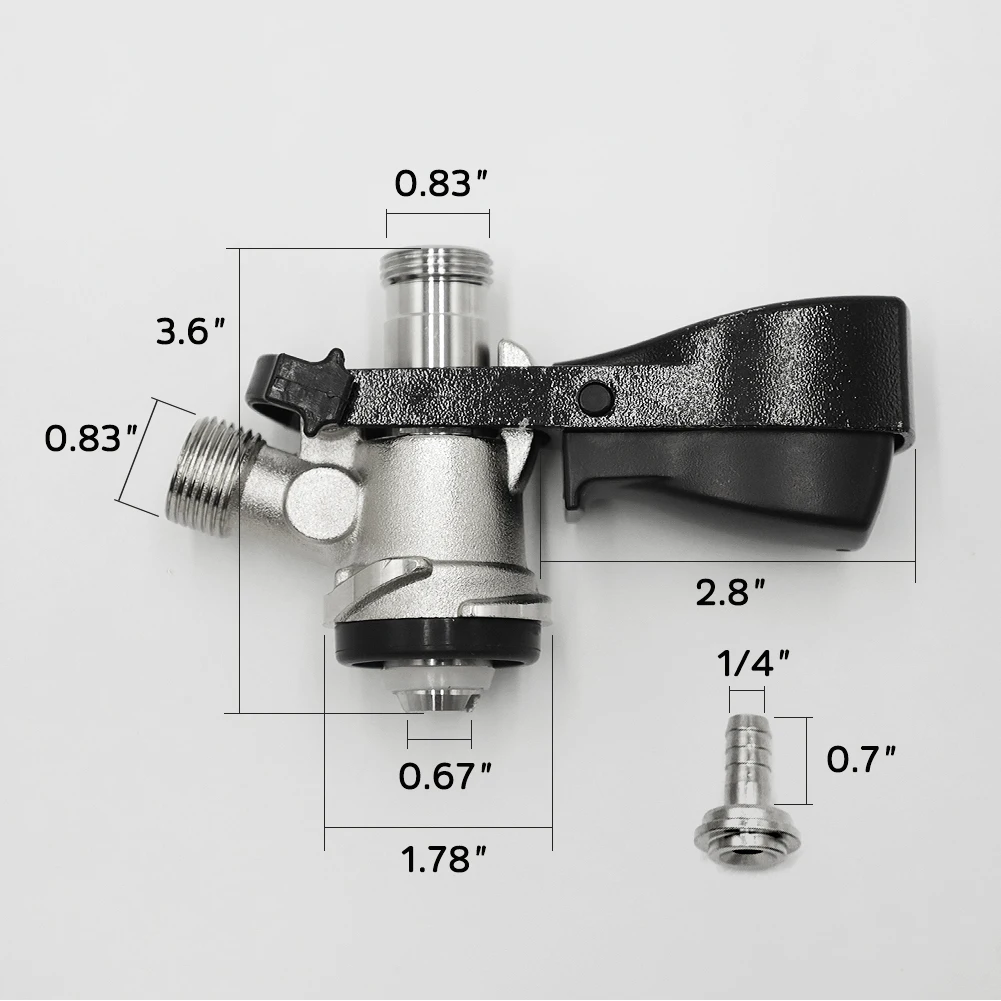 
Drinking Dispense Water Taps Beer Faucet With Screw Thread 