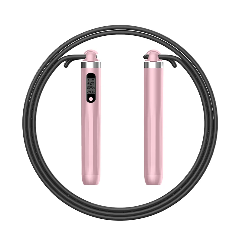 

Chinese Factory J-Style 2023 Gym Fitness Smart Wire Rope Smart Jump Rope Mat Heavy Pvc Cordless Jump Rope