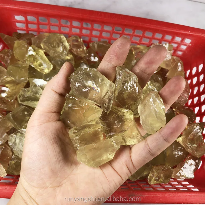 

Wholesale natural crystal citrine yellow raw citrine stone crystal healing stones