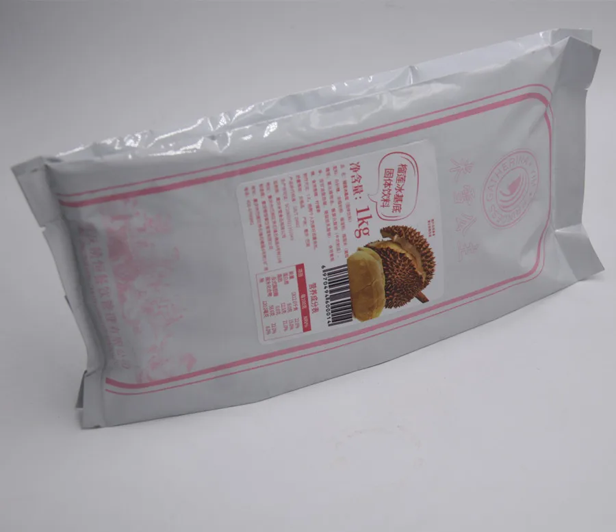 
Durian milk shake ice Foundation Powder Chinese Popular Snack In Hot Summer 