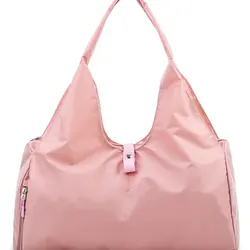 Custom Logo Pink Duffle Gym Sport Bags Women Water