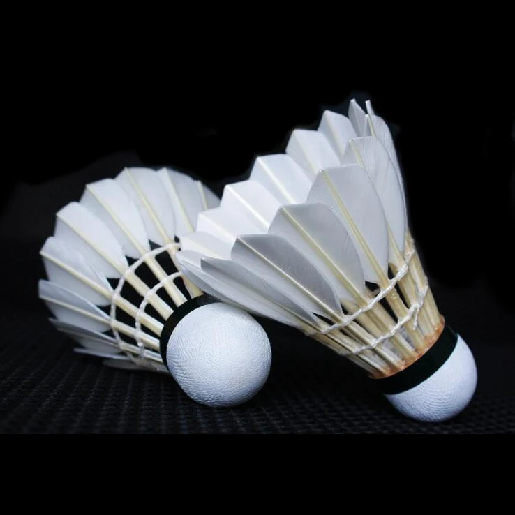 
Factory Supply Super Grade Goose Feather Baton Master equalievent AS50 Badminton Shuttlecock 