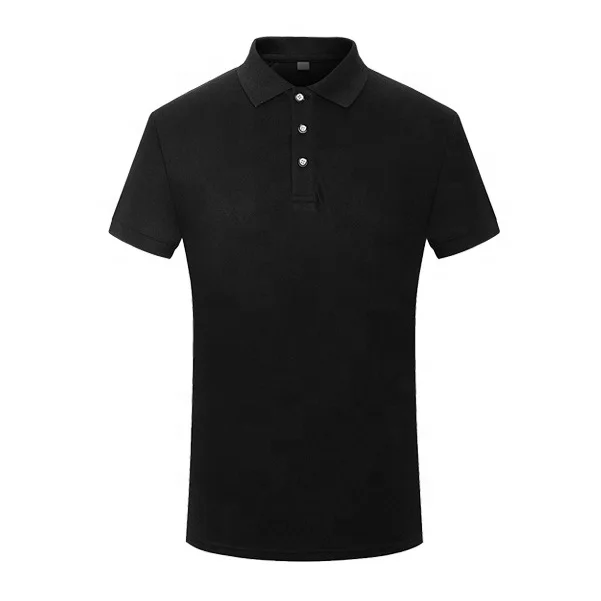 

Wholesale black white unisex mens quick dry 100 polyester short sleeve uniform polo shirts, Picture shows