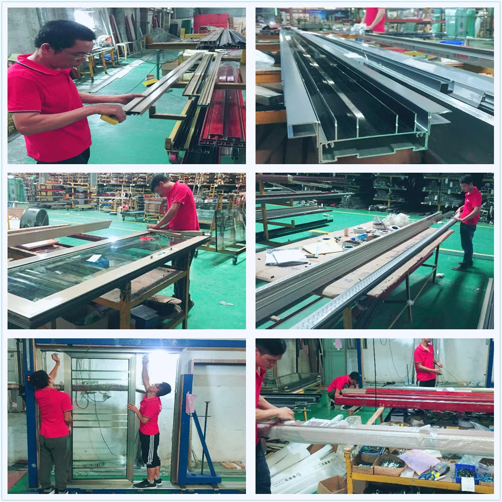 hot selling top guide rod frameless glass doors low cost automatic sliding door