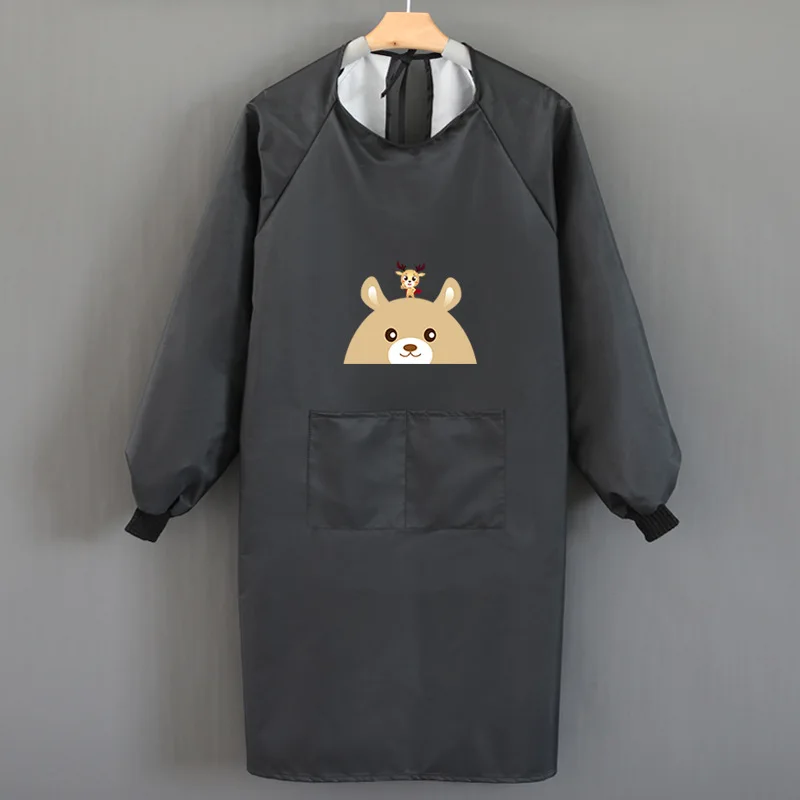 
In stock PVC Oil Proof Water Proof Kitchen bib apron Wholesale 