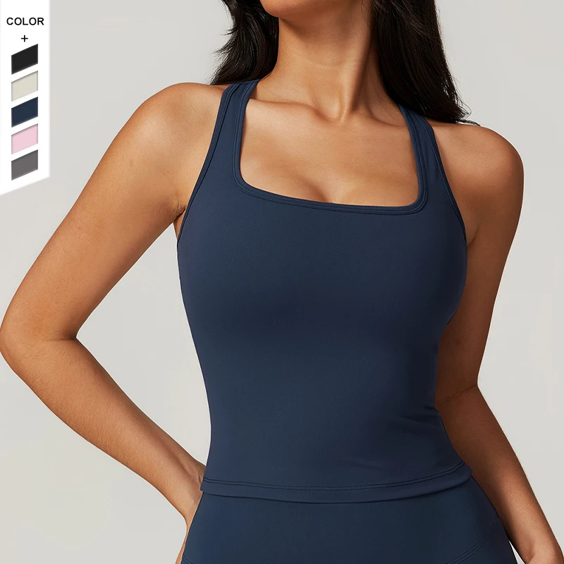 2024 New H-Shaped Back Sports Vest Tight Fitting Quick Drying Casual Running Fitness Top Yoga Suit for Women