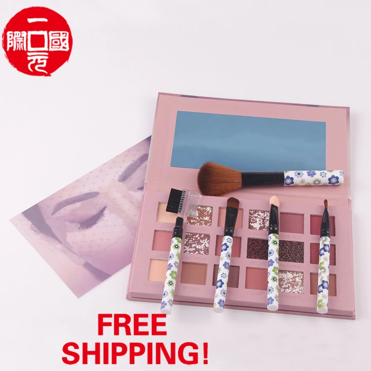 

Private Label Make Up 2021 new 18 color eyeshadow palette golden time