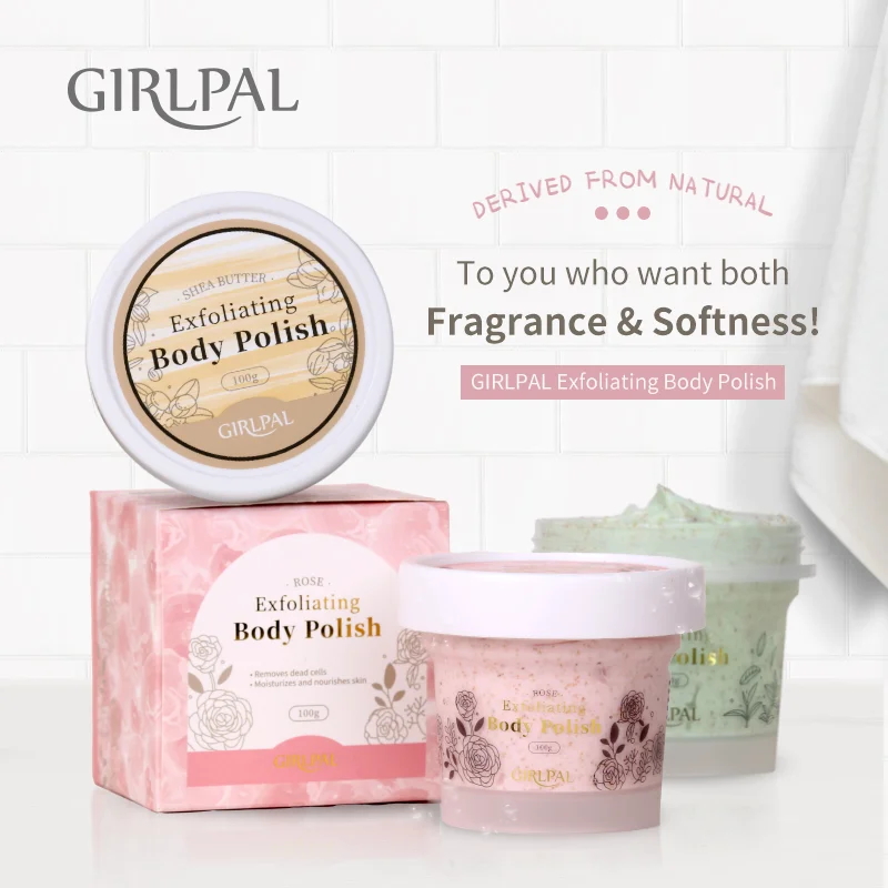 

Girlpal whitening dead skin removal exfoliating cream body scrub cream