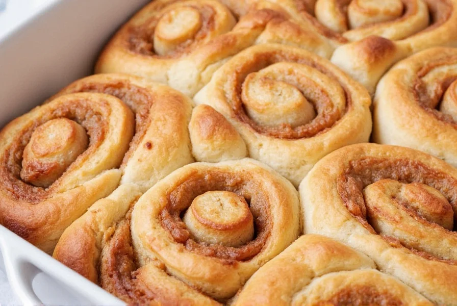 cinnamon rolls and apples