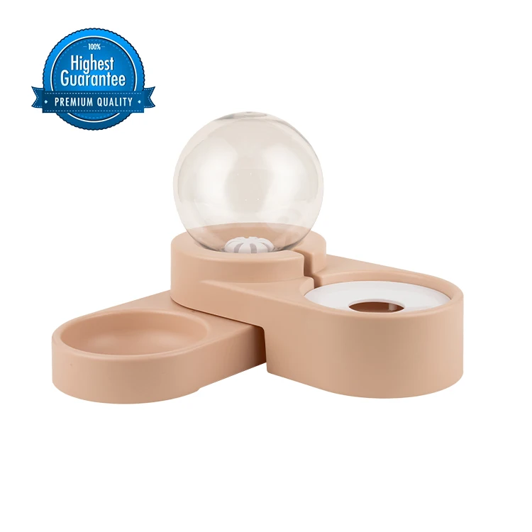 

Custom Elevated Silicone Heavy Duty Raised Pet Dog Cat Food Bowl, Pink/blue