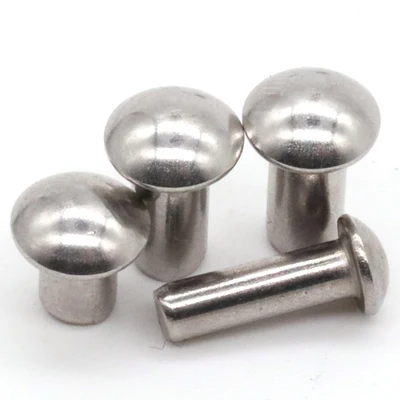 
Sales Hot Antirust Anti Crack Stainless Steel Round Head Solid Rivet 