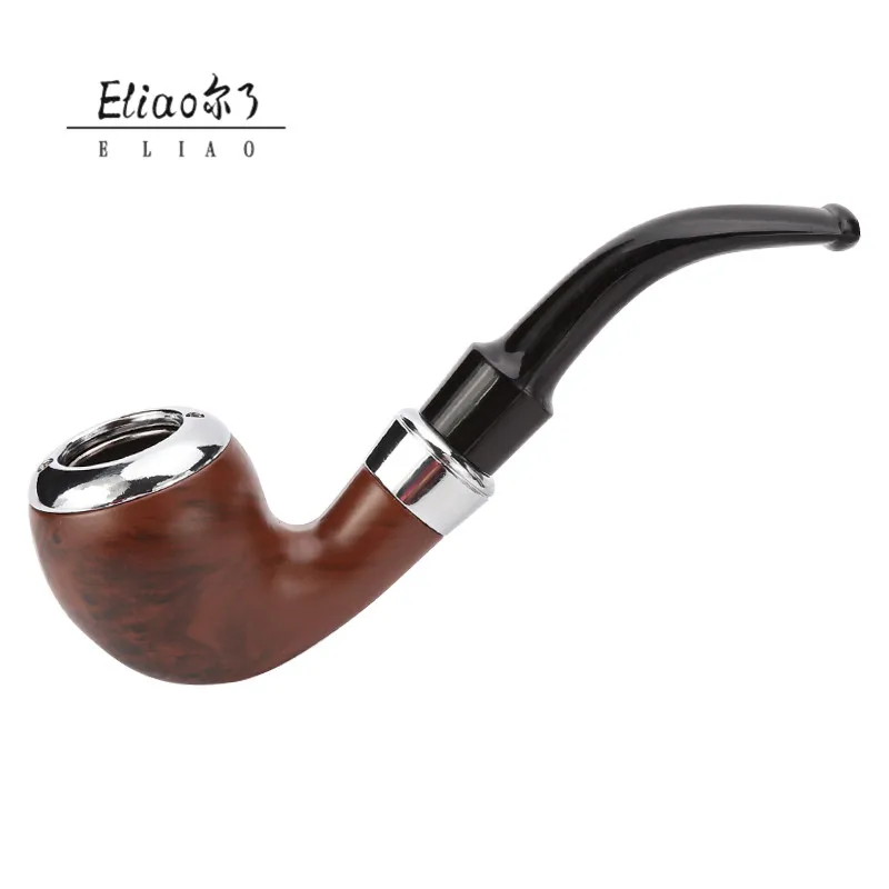 Erliao Hot Selling Free Type  Resin Smoking Pipes Mirror Tobacco Pipe Wholesale Smoking Accessories