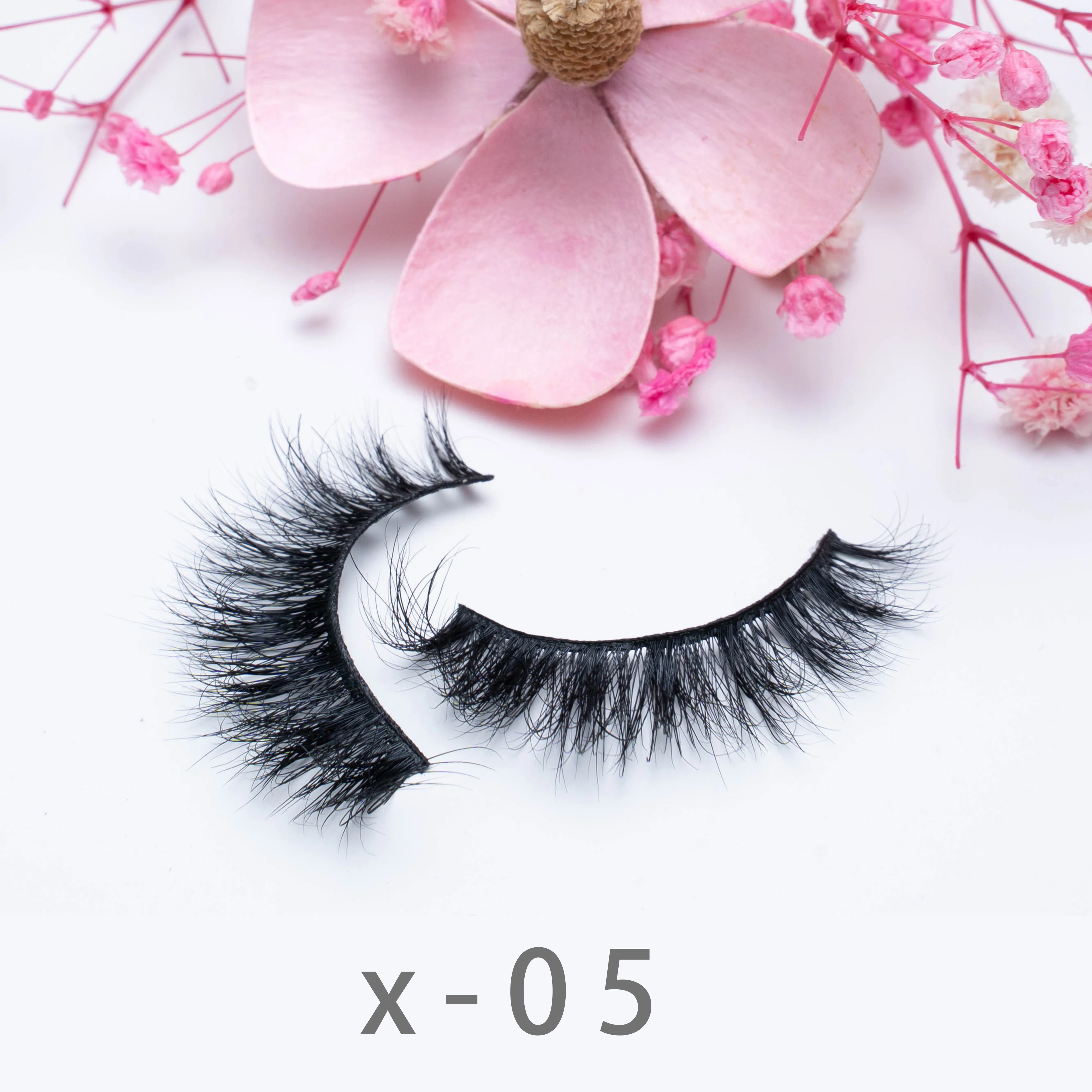

vendors hot sale custom own logo 100% mink eyelashes, Black color