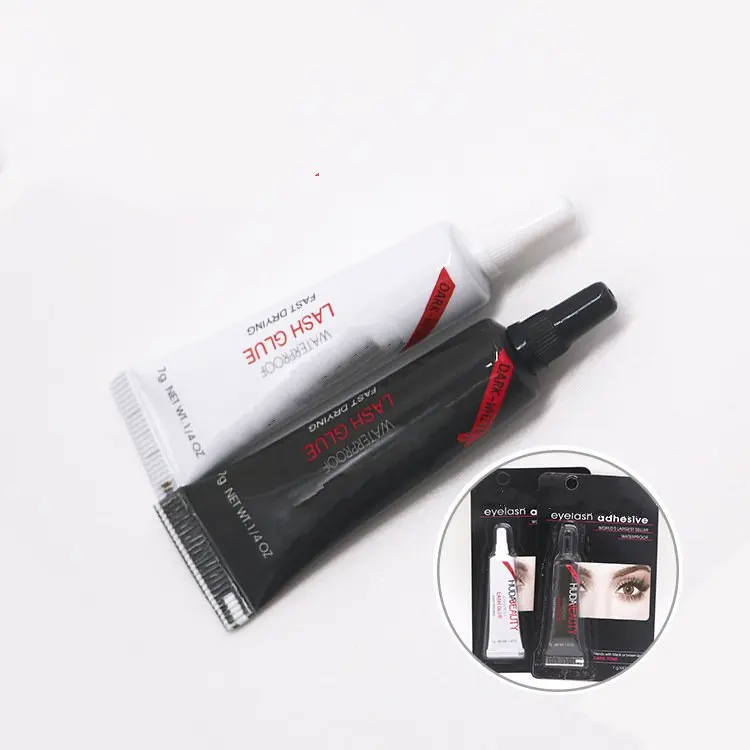 

7g OEM High quality mink eyelash strips lash glue korea eyelash glue, Black