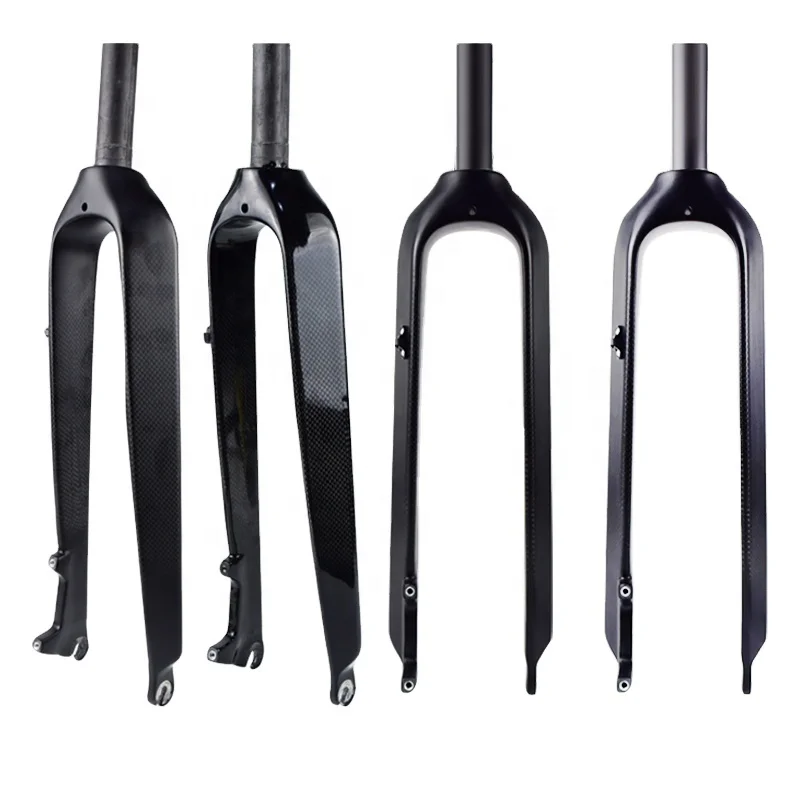 

Carbon Mountain Bicycle Fork Disc Brake Bike Fork 26 27.5 29 Durable Lightweight Bike Front Fork Rigid For Bicycle, Matte/gloss black