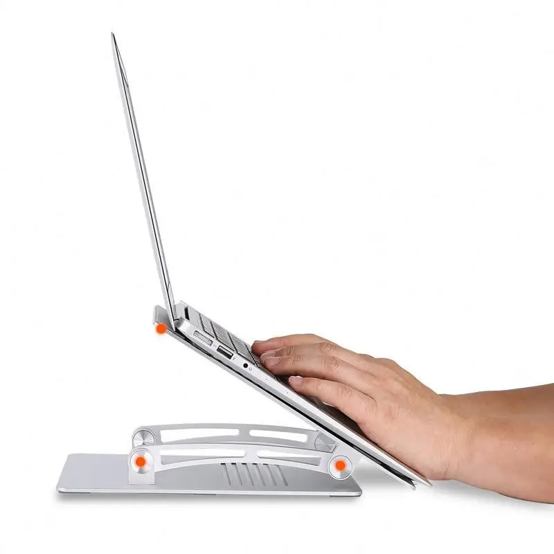 

Universal aluminium alloy pc stand TOLsc aluminium alloy portable factory handset holder, Silver